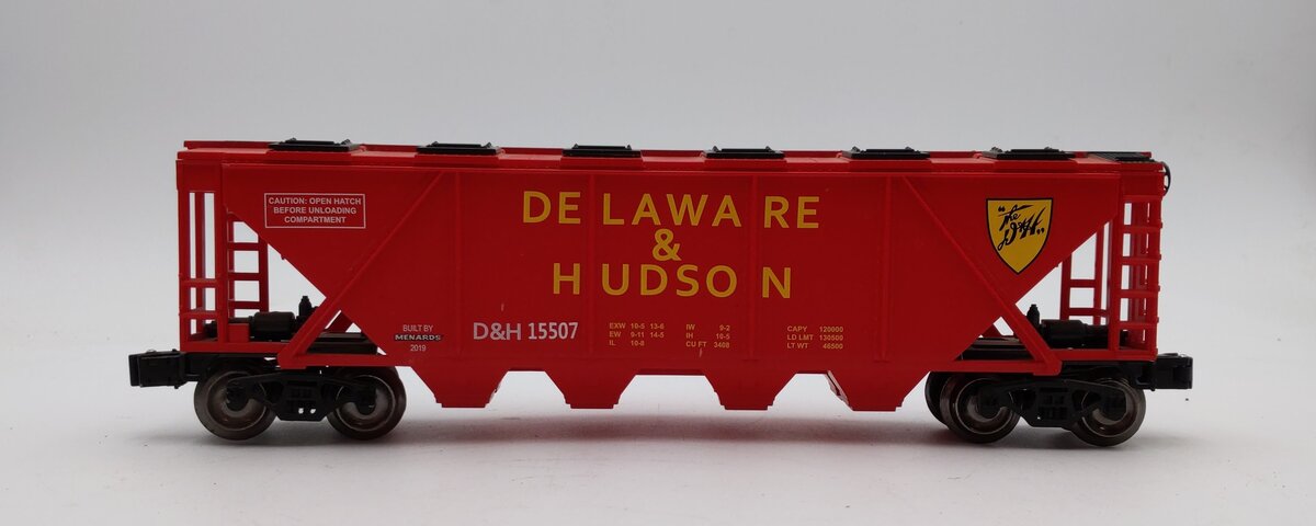Menards 279-3582 O Delaware & Hudson Covered Hopper Car #15507 LN
