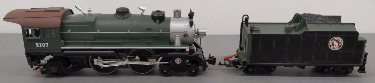 Lionel 8-85107 G Scale Great Northern 4-4-2 Steam Locomotive & Tender #5107 VG/Box