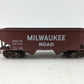 American Models 3258 S Milwaukee Hopper #95102- Scale Wheels & Couplers EX/Box