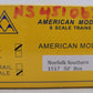 American Models 1517 S Scale Norfolk Southern 50' Boxcar #451062 LN/Box