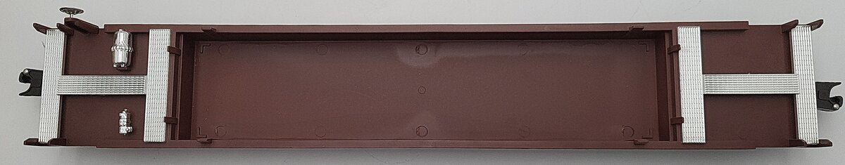 Menards 279-8373 O Gauge TTX Intermodal Car (Burgundy) EX/Box