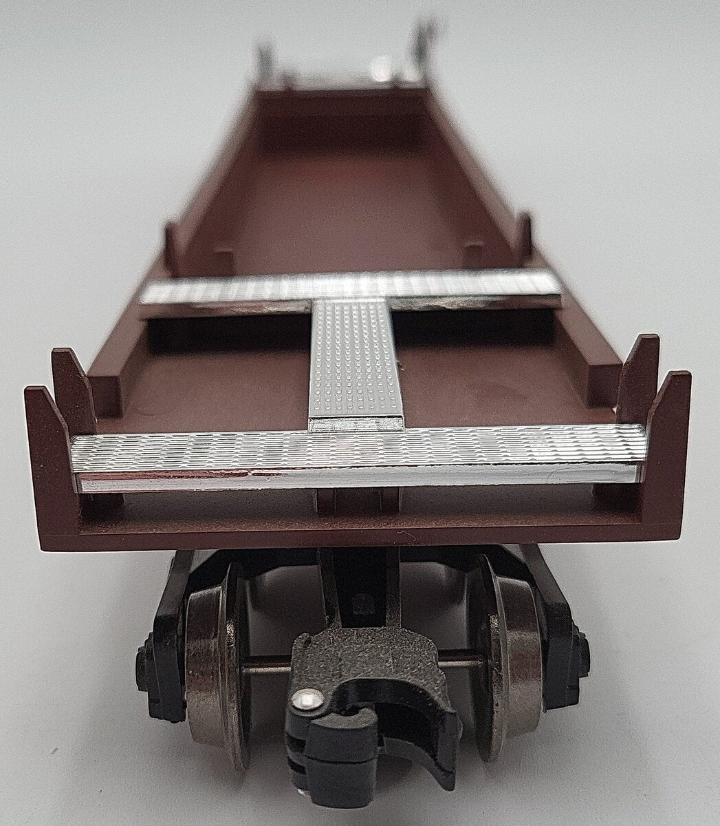 Menards 279-8373 O Gauge TTX Intermodal Car (Burgundy) EX/Box