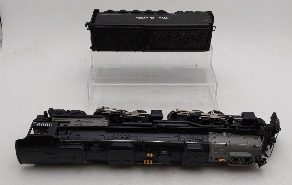 Lionel 6-38014 O Gauge D&RG 4-6-6-4 Steam Locomotive & Tender #3800 with TMCC EX