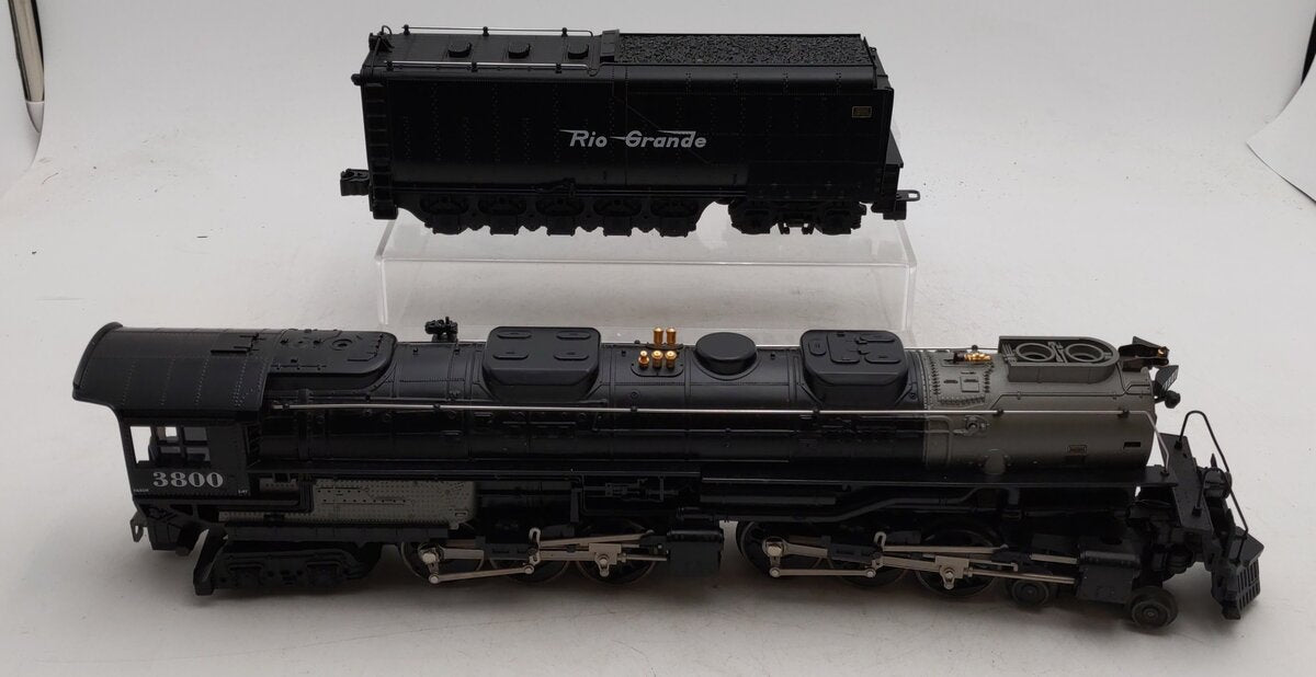 Lionel 6-38014 O Gauge D&RG 4-6-6-4 Steam Locomotive & Tender #3800 with TMCC EX