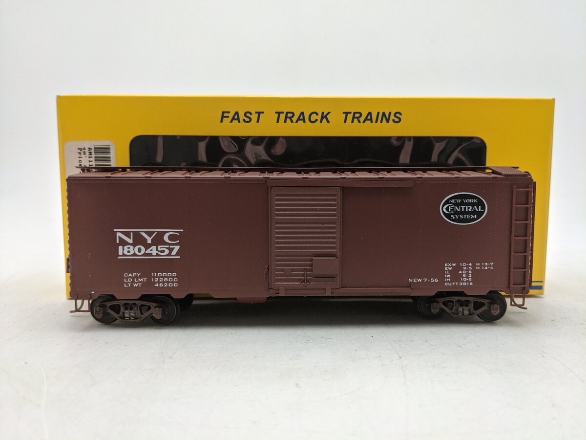 American Models 1113 S Scale New York Central Box Car #180457 EX/Box