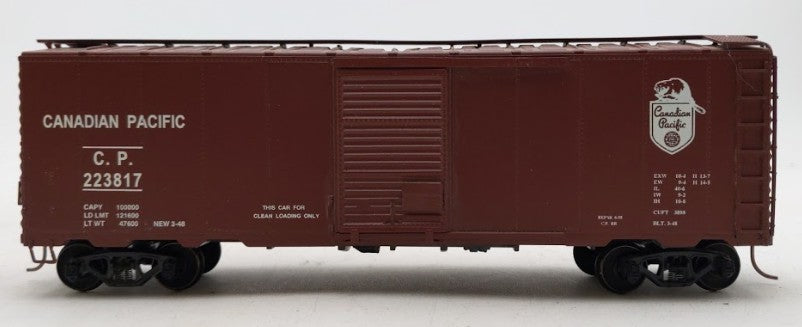 American Models 1132 S Scale Canadian Pacific 40' Boxcar #223809 EX/Box