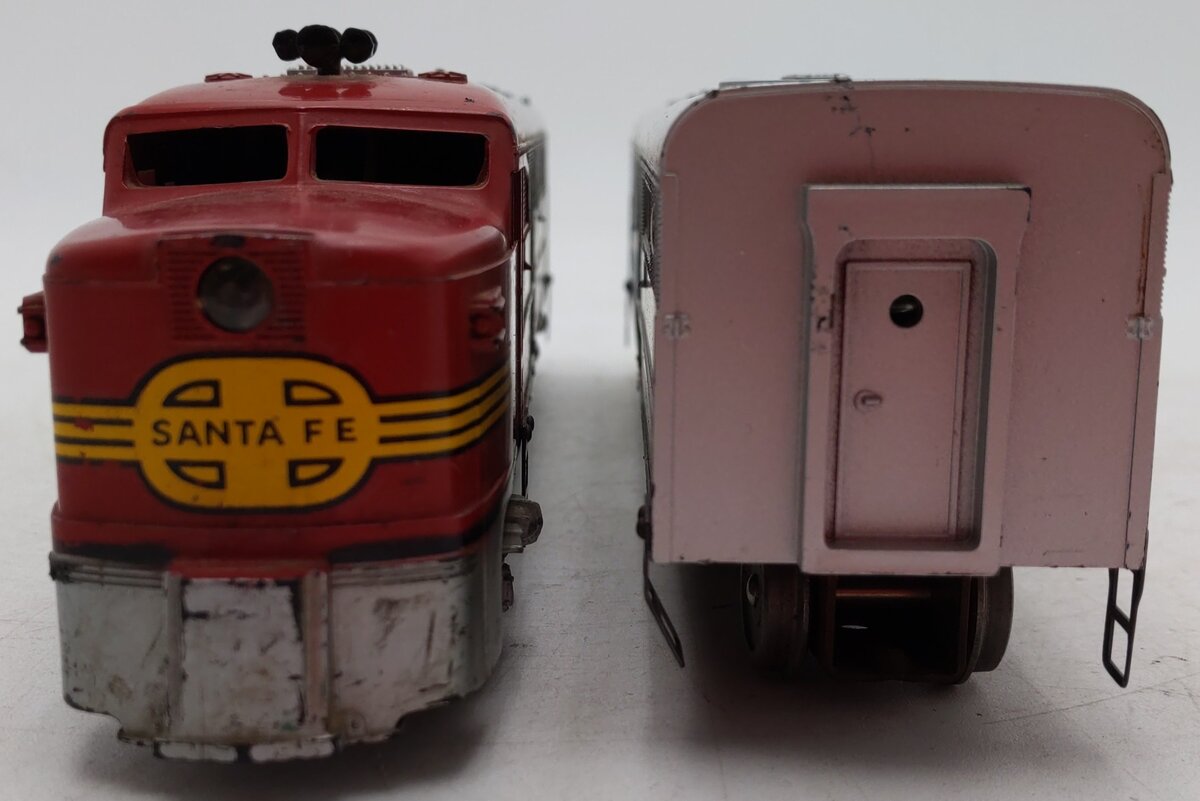 American Flyer 360 Vintage S Santa Fe PA-1AB Diesel Locomotive Set