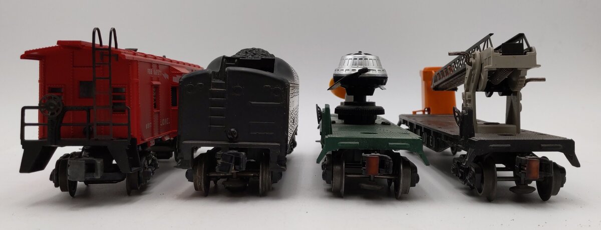 Lionel O Gauge Freight Cars & Tender: 6517, 3519, 6512 [4] EX