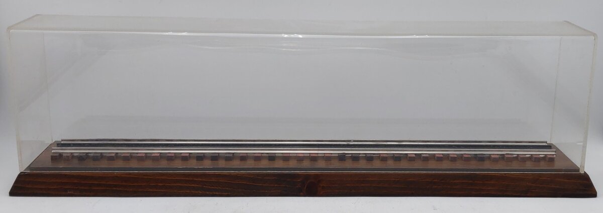 O Gauge Union Pacific Wood and Acrylic Display Case EX