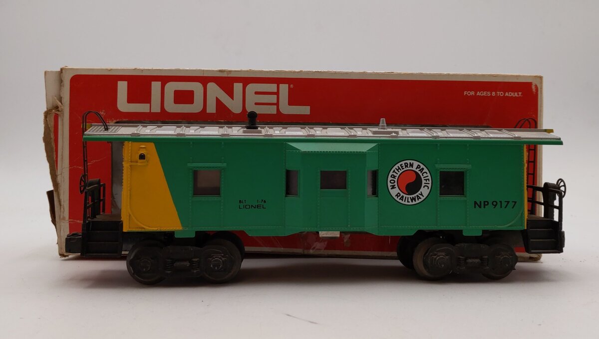 Lionel 6-9177 O Gauge Northern Pacific Bay Window Caboose LN/Box