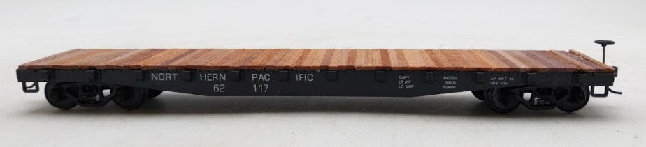 American Models 6014 S Scale Northern Pacific 46' Flatcar #62117 LN/Box