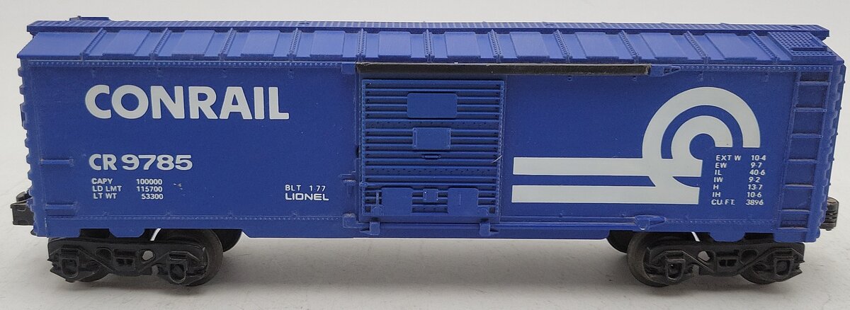 Lionel 6-9785 O Gauge Conrail Boxcar #CR9785 EX/Box