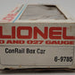 Lionel 6-9785 O Gauge Conrail Boxcar #CR9785 EX/Box