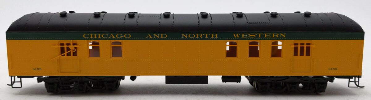 Roundhouse 86509 HO Chicago & North Western Arch-Roof RPO Passenger Car #8159 EX/Box