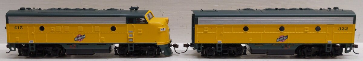 Athearn 80392 HO Scale C&NW F7A-F7B Diesel Locomotive #415, #322 LN/Box