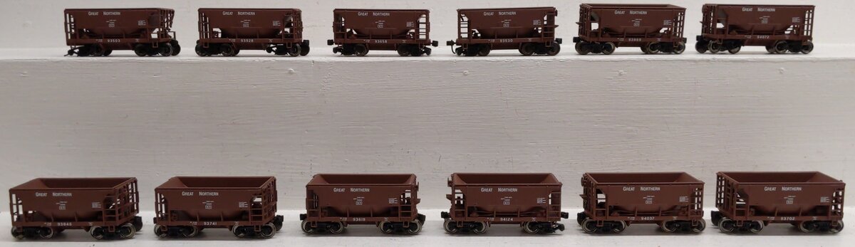 Walthers 932-4477 Great Northern HO Gauge 12 Ore Car Set EX/Box