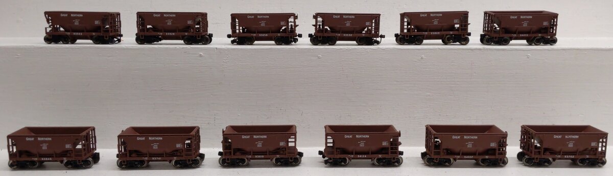 Walthers 932-4477 Great Northern HO Gauge 12 Ore Car Set EX/Box