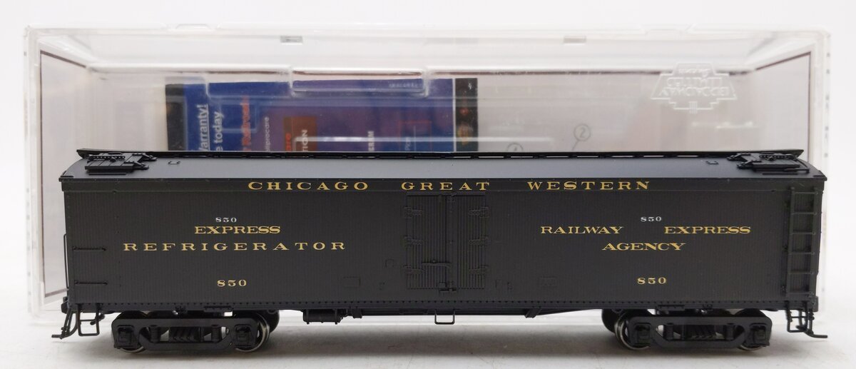 Broadway Limited 1441 HO Chicago Great Western 53'6" Wood Express Reefer #850 LN/Box
