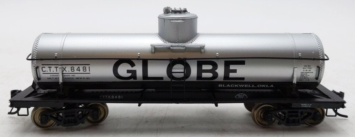 InterMountain 46313 HO Scale ACF 8000g RTR Global Oil Tank Car #8481 EX/Box