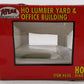 Atlas 650 HO Trackside Lumber Yard & Office Ready Built Building LN/Box
