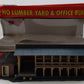 Atlas 650 HO Trackside Lumber Yard & Office Ready Built Building LN/Box