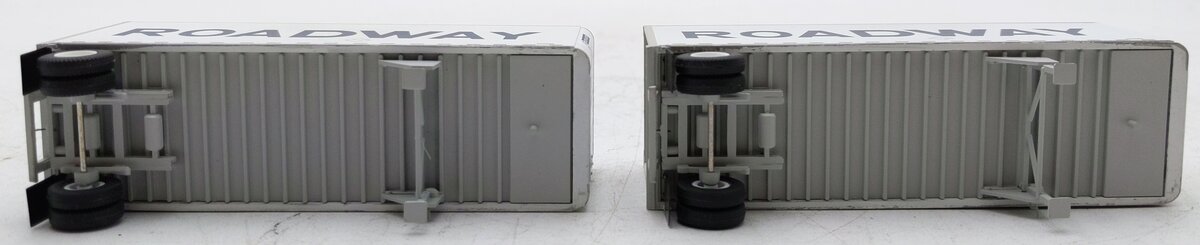 Athearn 91017 HO Roadway/Smooth 28' Trailer #2 (Set of 2) LN/Box