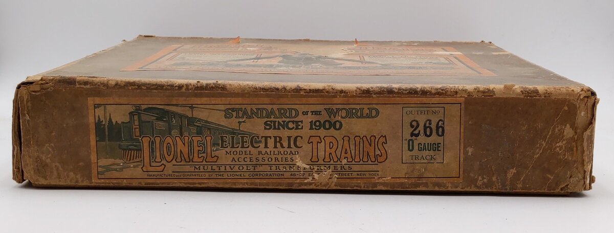 Lionel 266 VIntage O Prewar Electric Passenger Set w/ 254, 610, 610 & 612 VG/Box