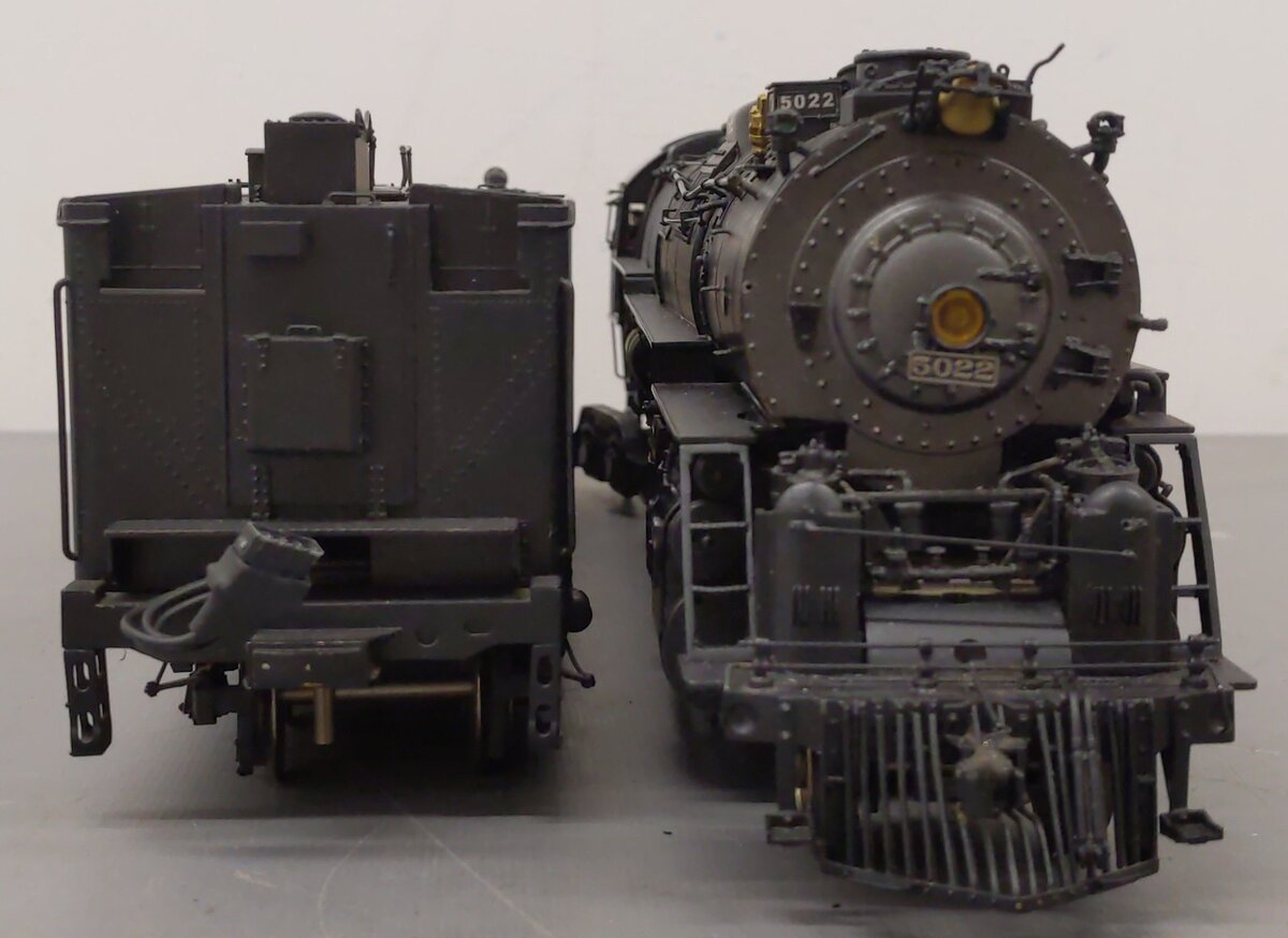 3rd Rail 5022 BRASS Santa Fe 2-10-4 Steam Loco & Tender - 3-Rail #5022 EX/Box
