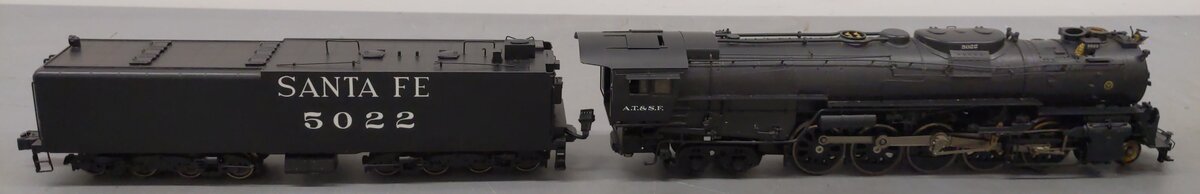 3rd Rail 5022 BRASS Santa Fe 2-10-4 Steam Loco & Tender - 3-Rail #5022 EX/Box