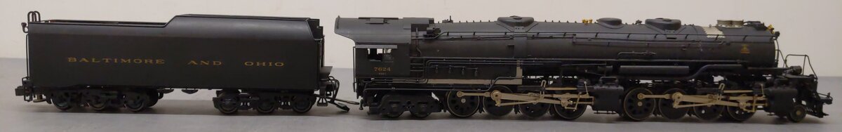 3rd Rail 7624 O BRASS B&O 2-8-8-4 Steam Loco/Tender #7624 EX/Box