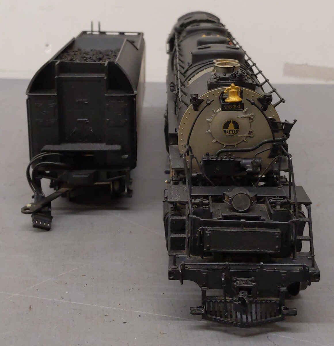 3rd Rail 7624 O BRASS B&O 2-8-8-4 Steam Loco/Tender #7624 EX/Box