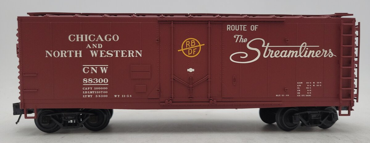Atlas 2002302-1 O Scale Chicago & North Western 40' Plug Door Box Car #88300 LN/Box