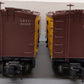 Atlas 6714 O Gauge Miller Beer Fridge Car 3-Rail #93000/93185 (Pack of 2) EX/Box