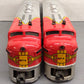 Lionel 2353 Vintage O Santa Fe F-3 AB Diesel Locomotive Set VG