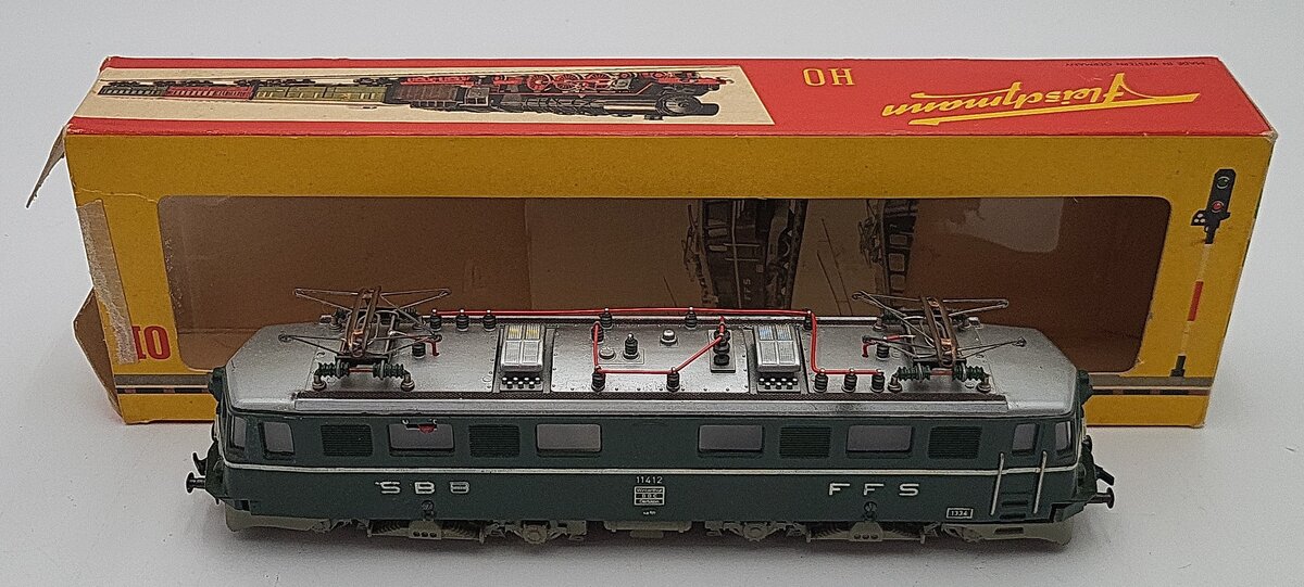 Fleischmann 1334 HO Scale SBB CFF Ae 6/6 Electric Locomotive EX/Box