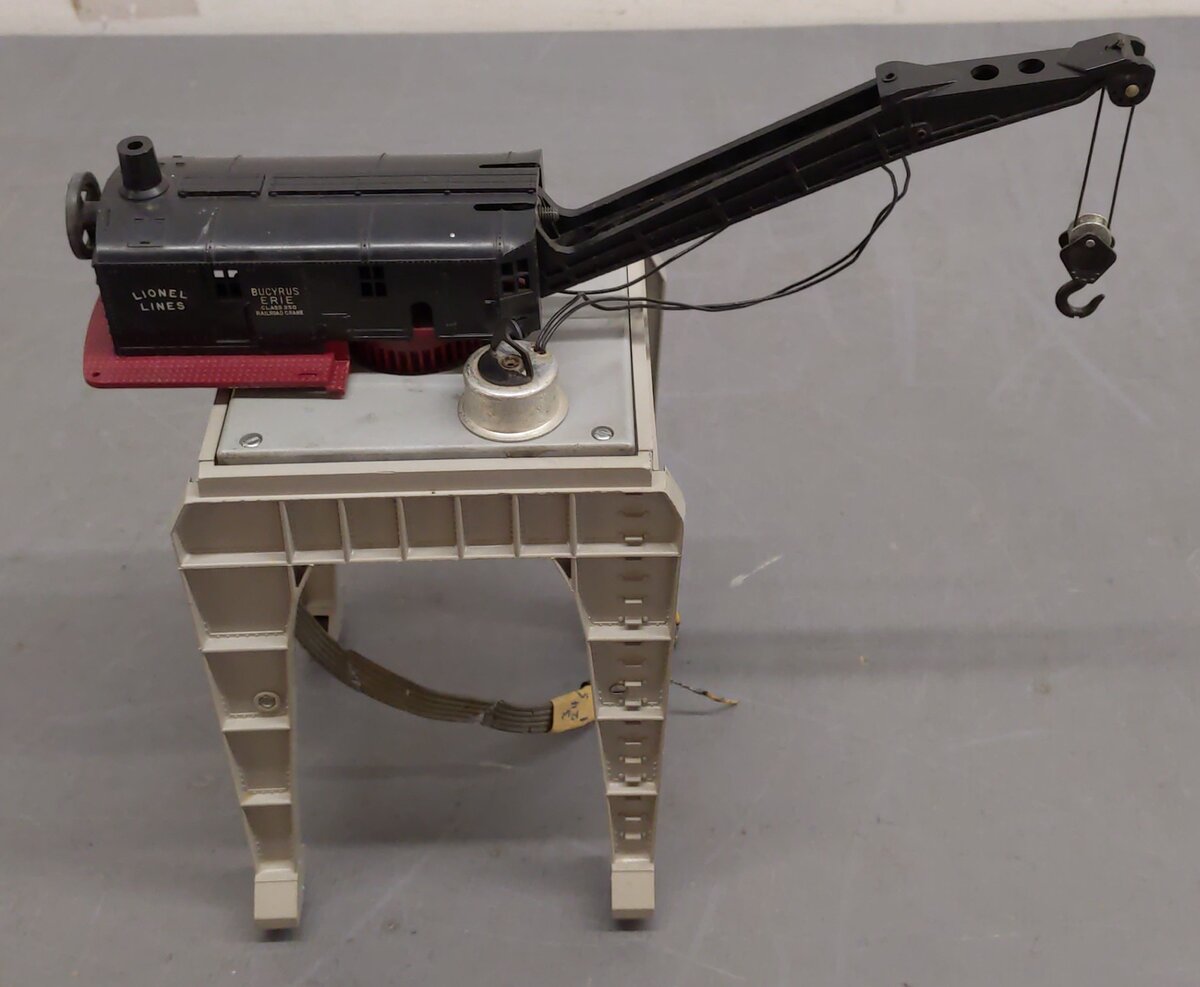 Lionel 282 Vintage O Bucyrus Erie Remote Control Gantry Crane