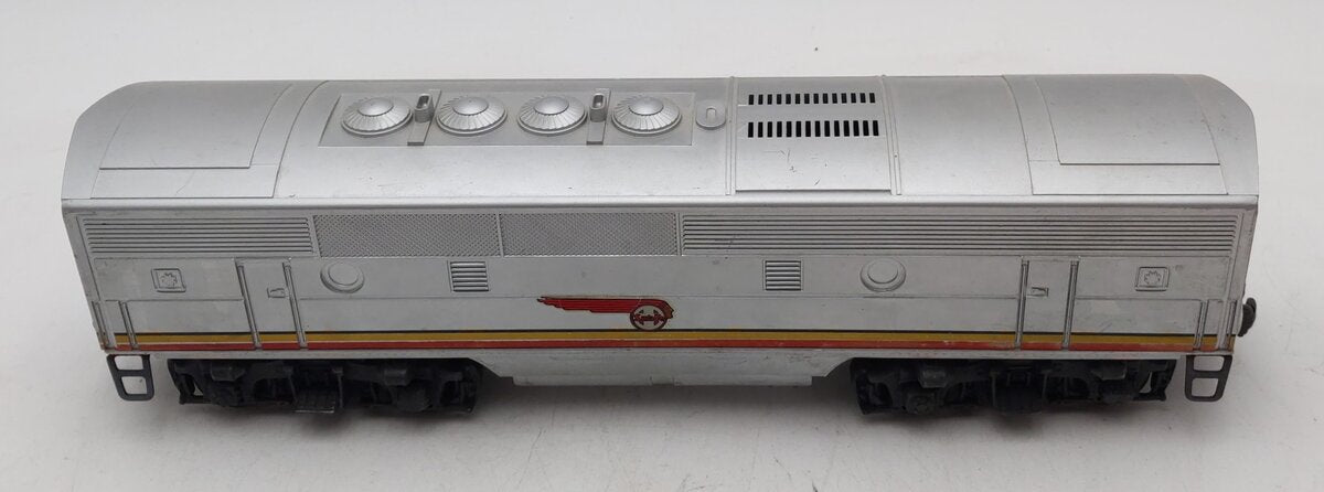 Lionel 2243C Vintage O Santa Fe Louver Top F3 Non-Pwd B-Unit Diesel Locomotive VG/Box