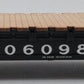 Lionel 6-17575 O Gauge New York Central PS-4 Flatcar with Wooden Deck #506098 LN/Box