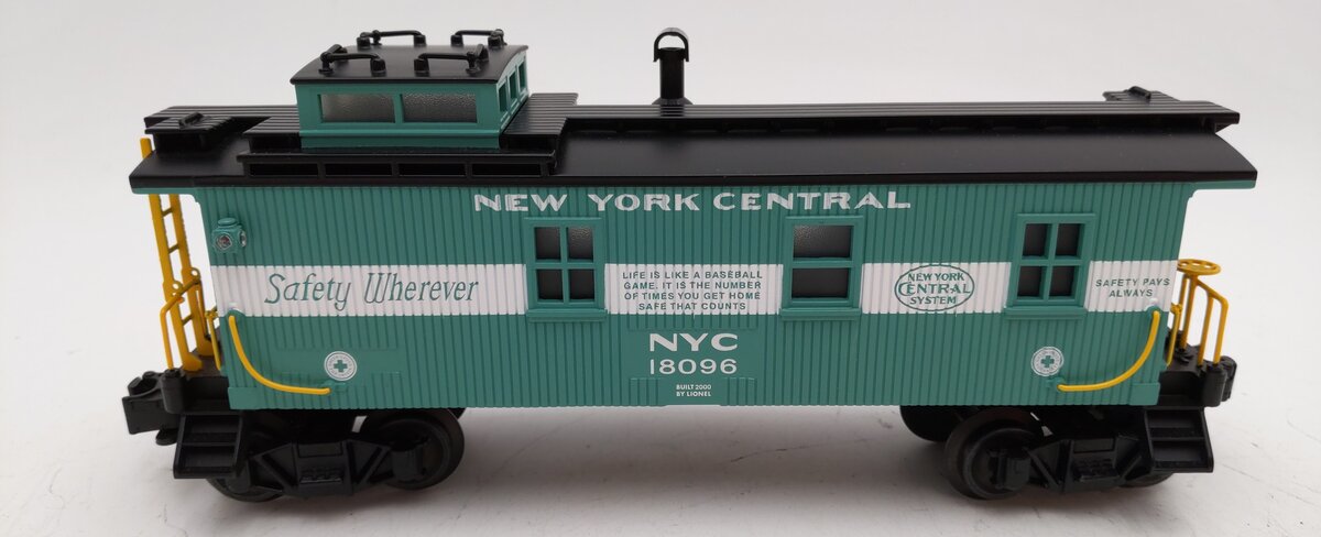 Lionel 6-17636 O Gauge New York Central Die-Cast Safety Caboose #18096 LN/Box
