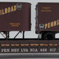Lionel 6-17582 O Gauge Pennsylvania PS-4 Flatcars w/ Piggyback Trailer #469617 LN/Box