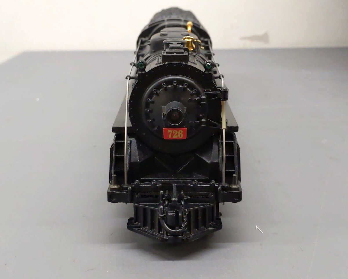 Lionel 6-18053 O Gauge Century Club Berkshire 2-8-4 Steam Loco & Tender #726 EX