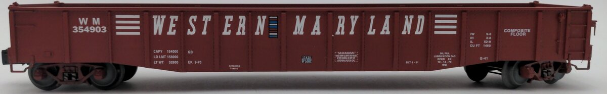 Lionel 6-17425 O Gauge Western Maryland PS-5 Gondola #354903 LN/Box
