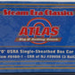 Atlas 6460-1 O Gauge Central New Jersey Single Sheathed Boxcar #20056 (3-Rail) LN/Box