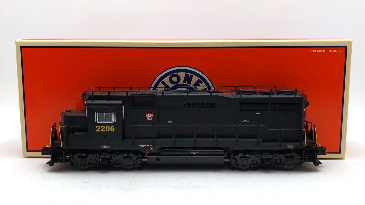Lionel 6-28859 O Gauge Pennsylvania Non-Powered GP30 Diesel Locomotive #2206 LN/Box
