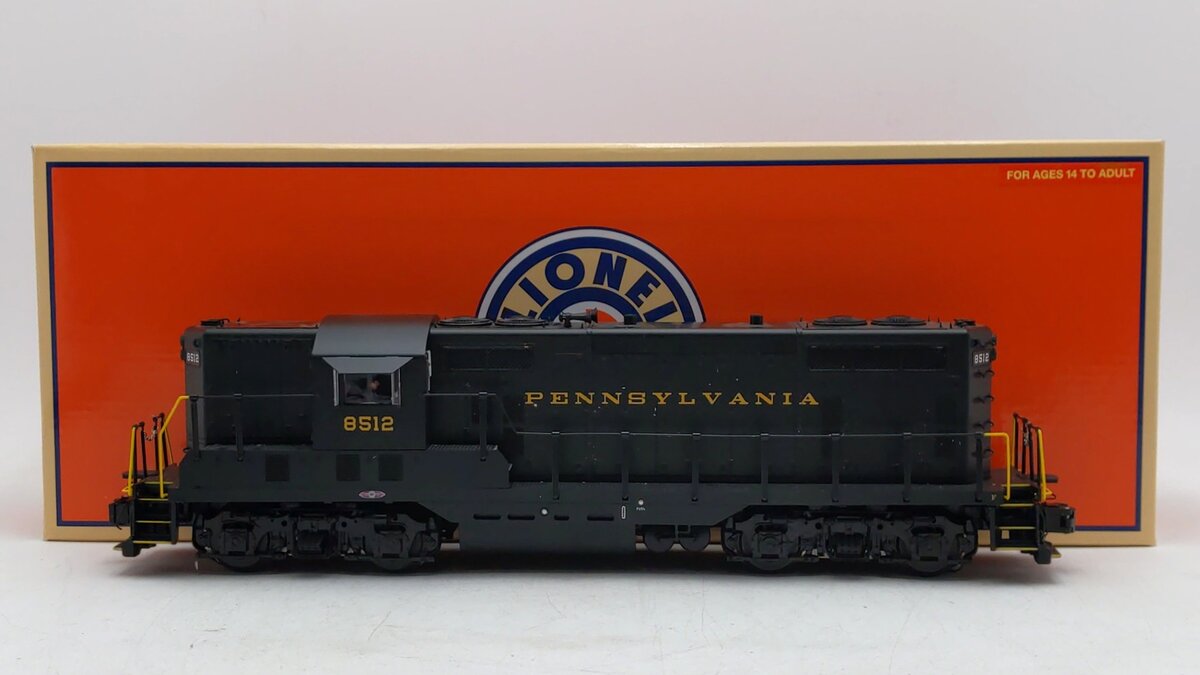 Lionel 6-28573 O Gauge Pennsylvania GP-7 Diesel Locomotive #8512 LN/Box