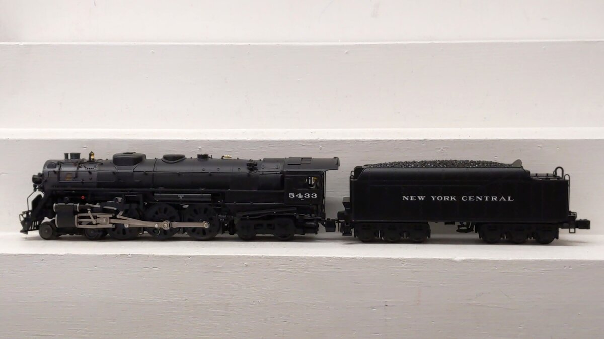 Lionel 6-38041 O Gauge New York Central J3A Hudson Locomotive & Tender #5433 LN