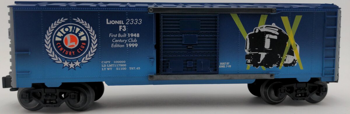 Lionel 6-29248 O Gauge New York Central Commemorative Boxcar EX/Box