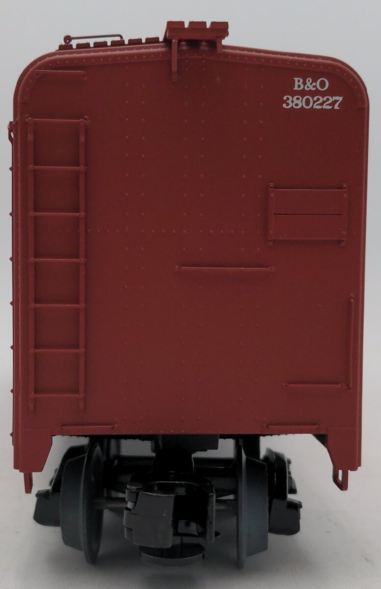 Weaver G23002 B&O Western Maryland Red Wagontop Box Car #380227 (3Rail) EX/Box