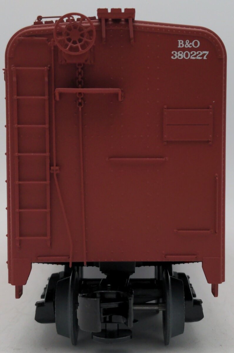 Weaver G23002 B&O Western Maryland Red Wagontop Box Car #380227 (3Rail) EX/Box