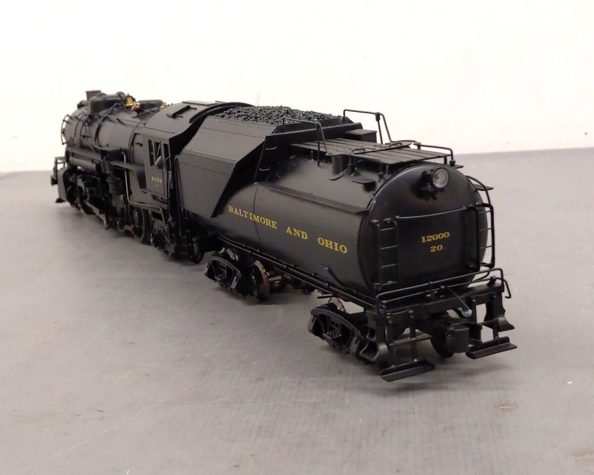 3rd Rail 4478 O BRASS Baltimore & Ohio Q-4B Mikado Steam Loco & Tender #4478 EX/Box